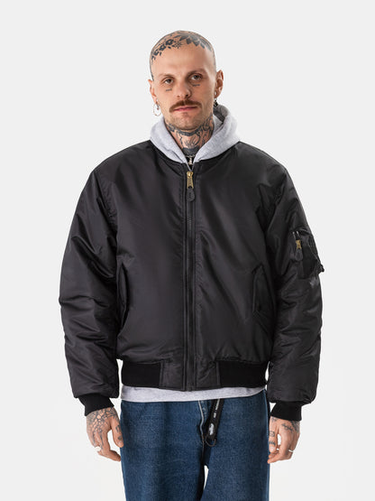 BASIC BOMBERJACKE SCHWARZ