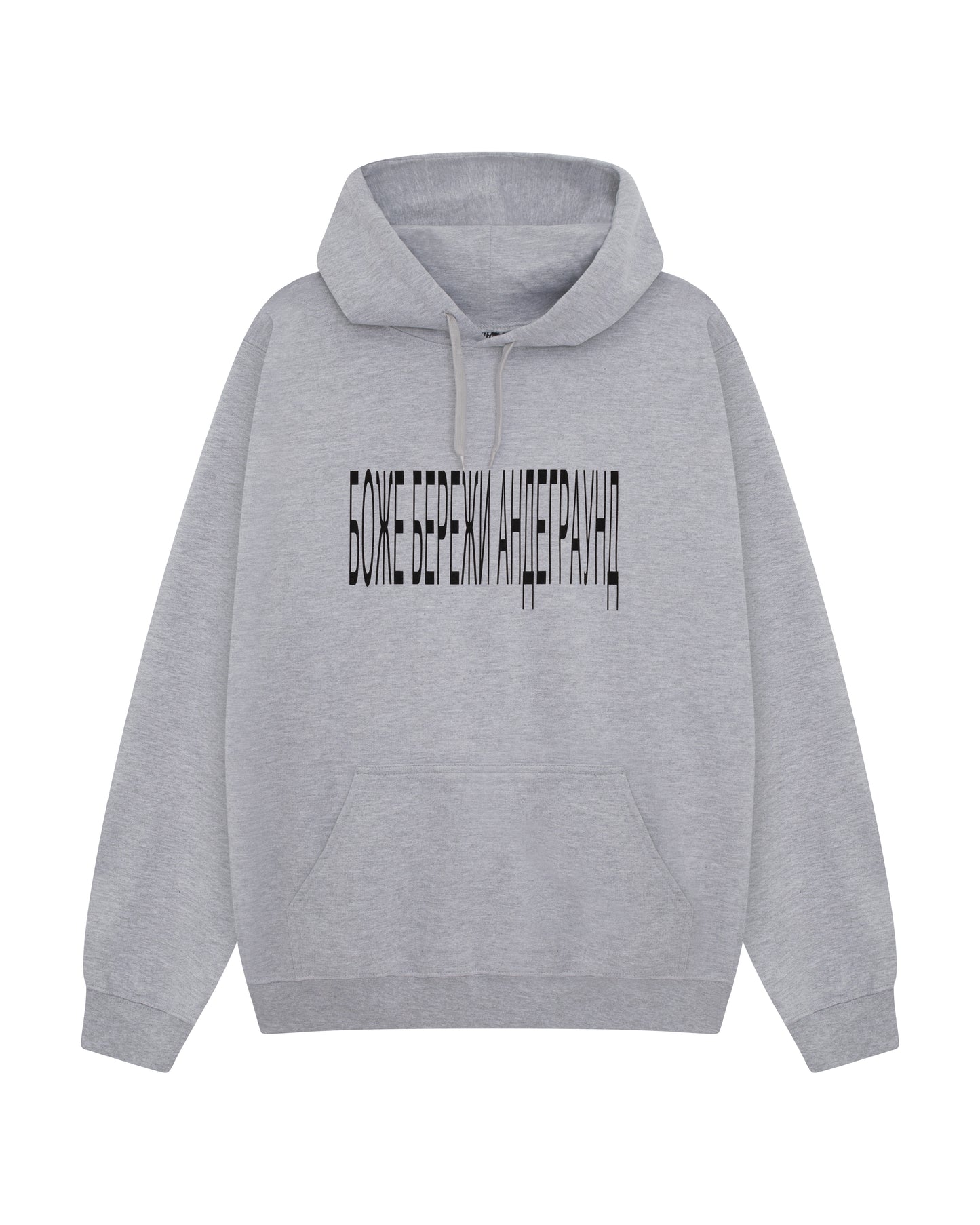 UNDERGROUND HOODIE GRAU