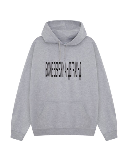 UNDERGROUND HOODIE GRAU