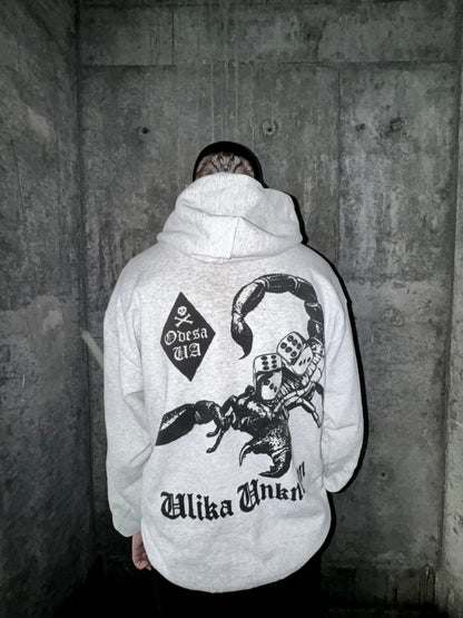 SCORPION HOODIE GRAU
