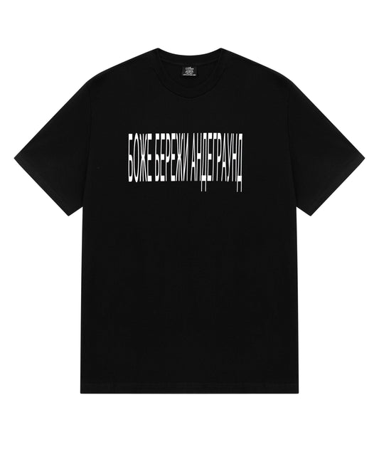UNDERGROUND T-SHIRT SCHWARZ