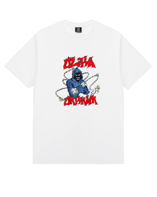 HOOD REAPER T-SHIRT WEISS