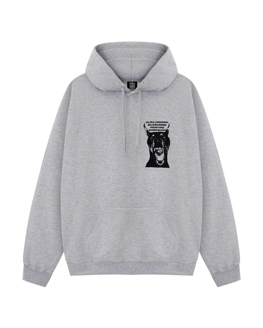 DOG HOODIE GREY