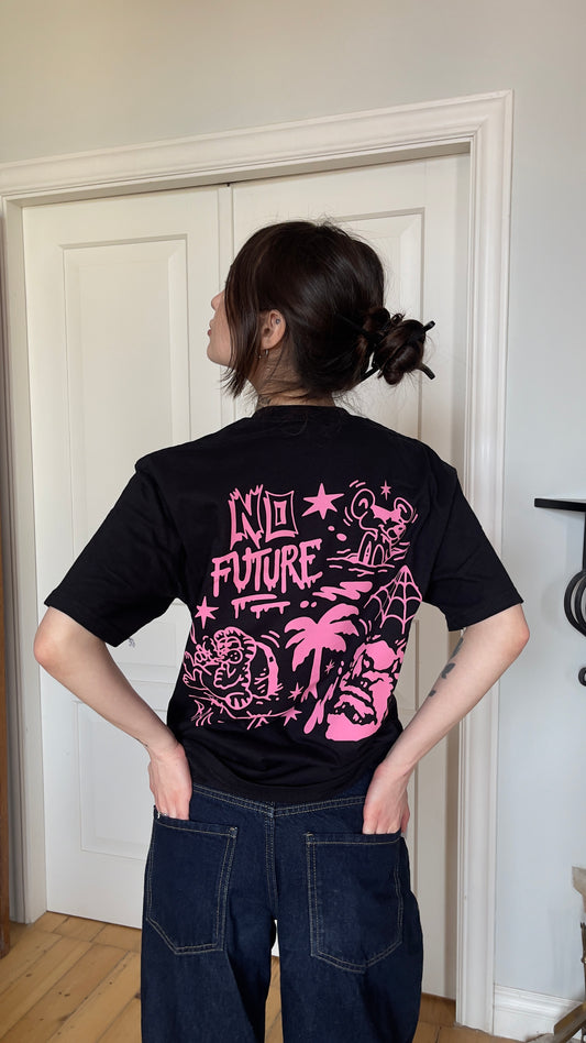 NO FUTURE T-SHIRT SCHWARZ