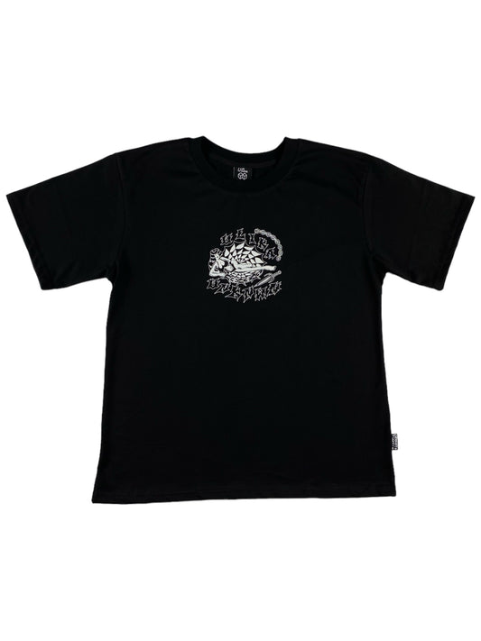 COBWEB T-SHIRT SCHWARZ