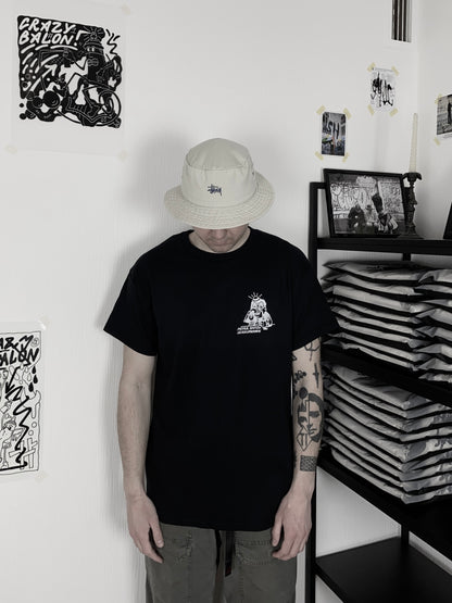 NEVER SNITCH T-SHIRT SCHWARZ