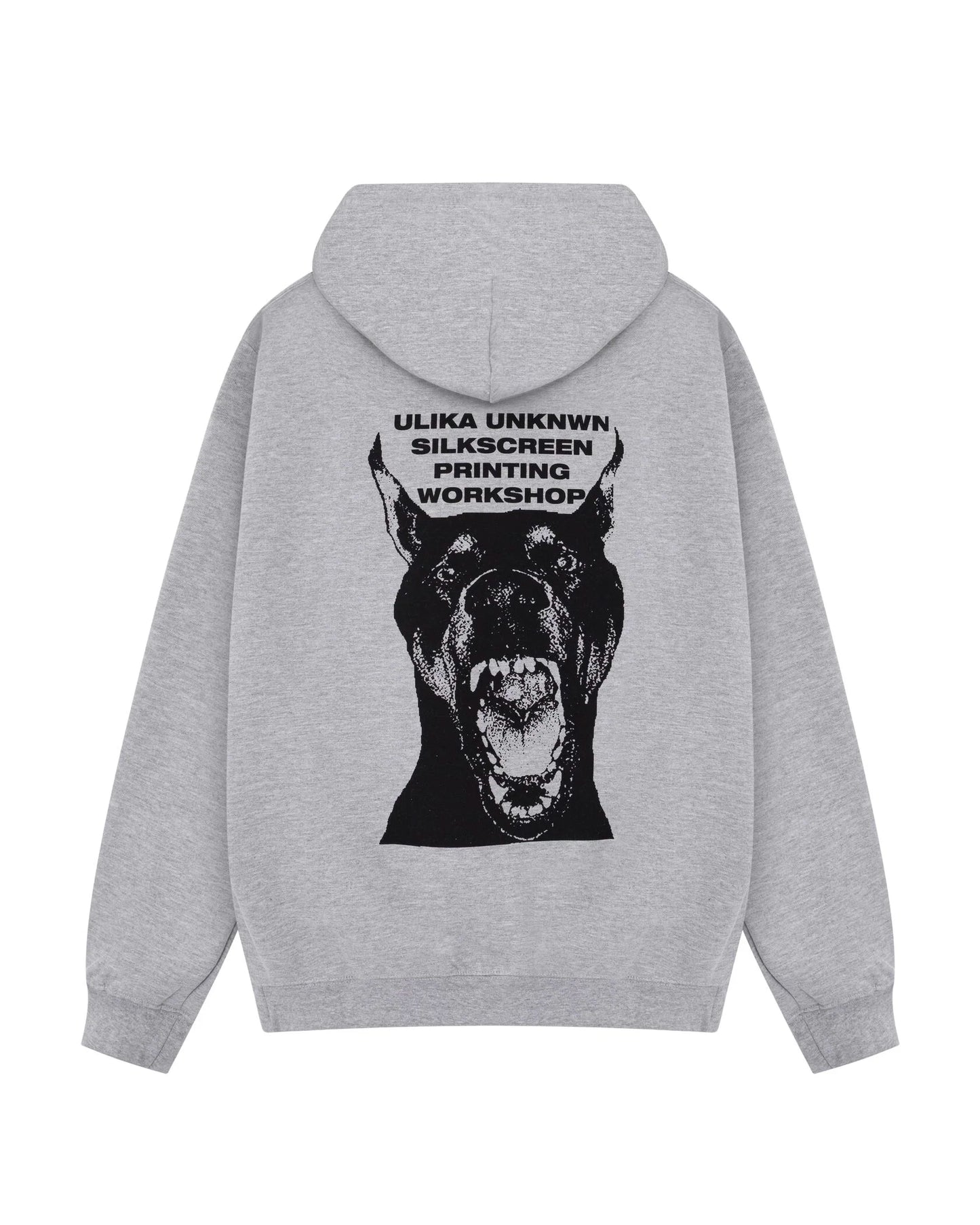 DOG HOODIE GREY