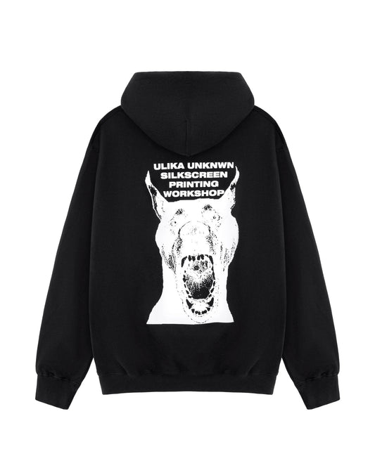 DOG HOODIE BLACK