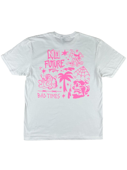 NO FUTURE T-SHIRT WEISS