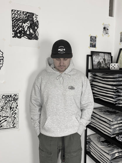 PRAY HOODIE GRAU
