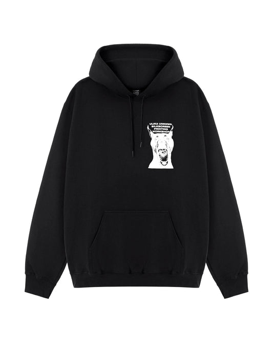 DOG HOODIE BLACK
