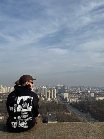DJ SCREW HOODIE SCHWARZ