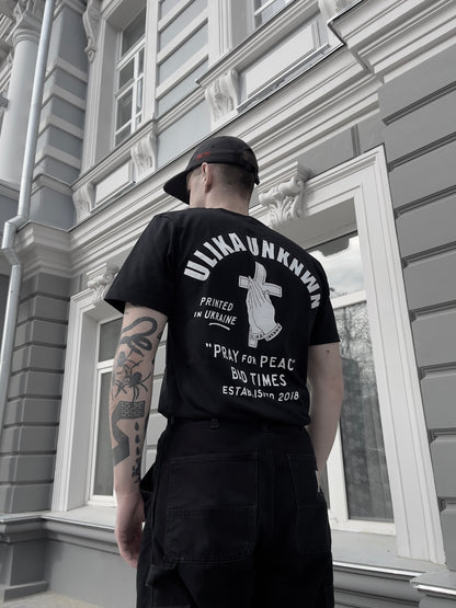 CROSS T-SHIRT SCHWARZ