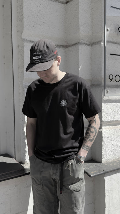 COBWEB LOGO T-SHIRT SCHWARZ