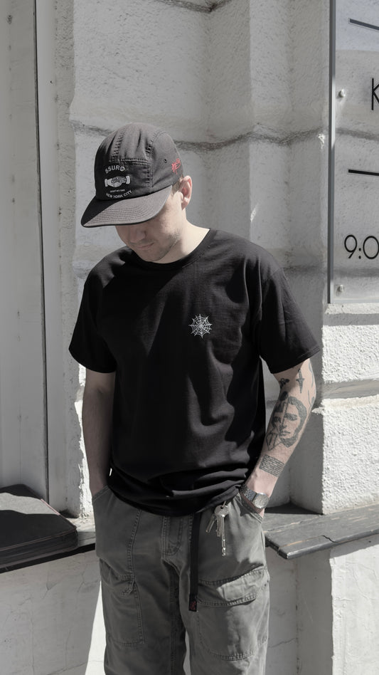 COBWEB LOGO T-SHIRT SCHWARZ