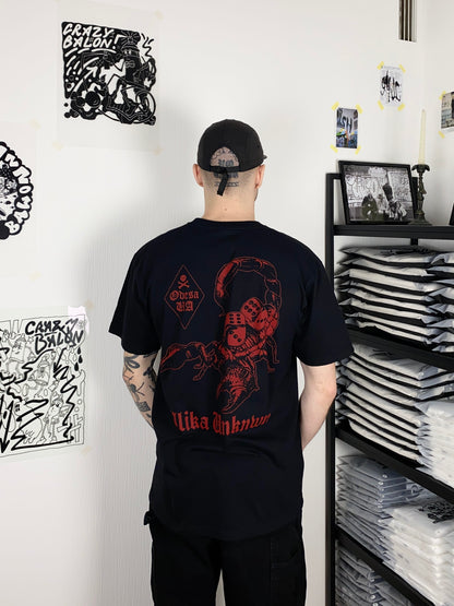 SCORPION T-SHIRT SCHWARZ