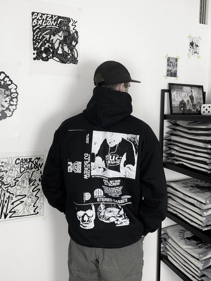 DJ SCREW HOODIE SCHWARZ