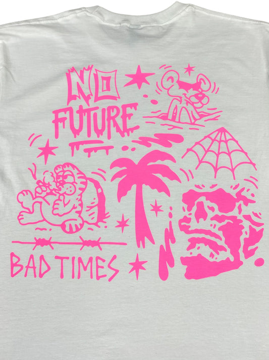 NO FUTURE T-SHIRT WEISS