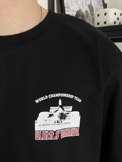 GRAND PRIX T-SHIRT SCHWARZ