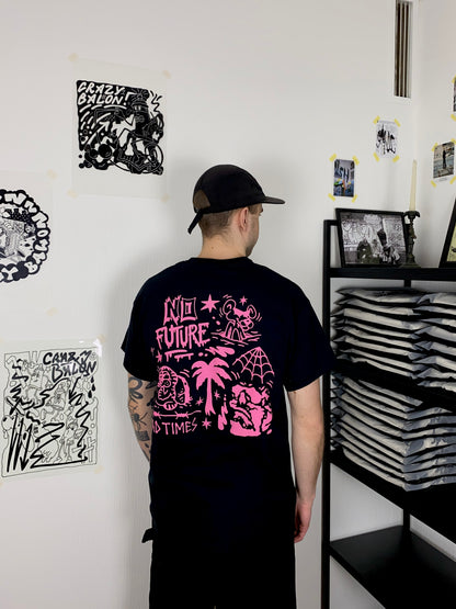 NO FUTURE T-SHIRT SCHWARZ
