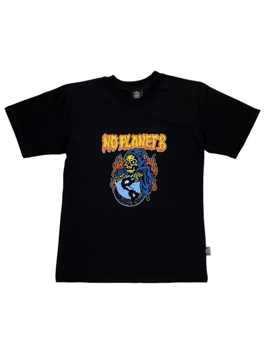 NO PLANET B T-SHIRT SCHWARZ