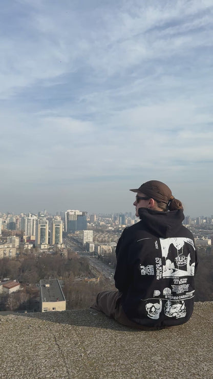 DJ SCREW HOODIE SCHWARZ