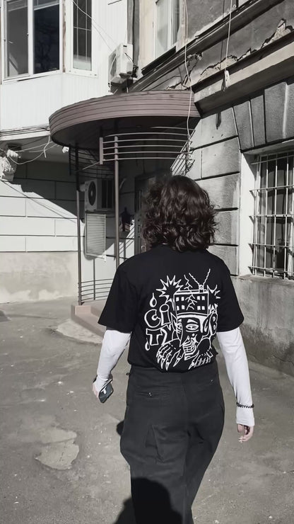 CITY BOY T-SHIRT SCHWARZ