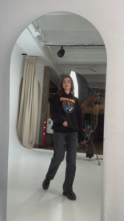NO PLANET B HOODIE SCHWARZ